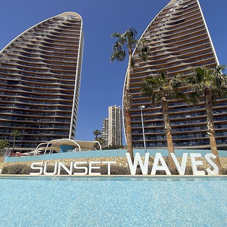 Lujoso Apartament Con Impresionantes Vistas Al Mar Benidorm Exterior foto