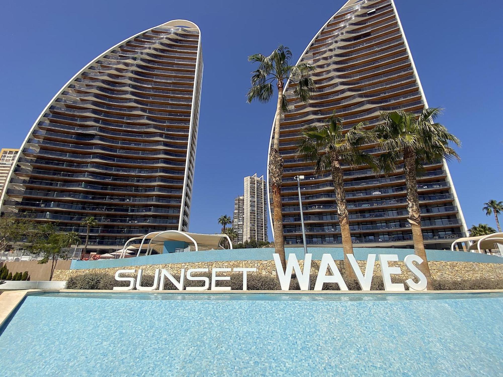 Lujoso Apartament Con Impresionantes Vistas Al Mar Benidorm Exterior foto
