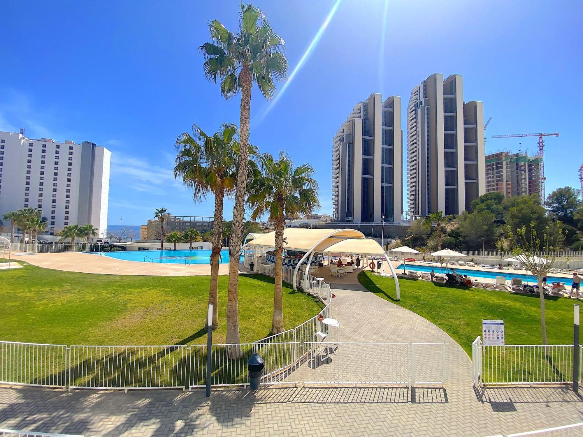 Lujoso Apartament Con Impresionantes Vistas Al Mar Benidorm Exterior foto